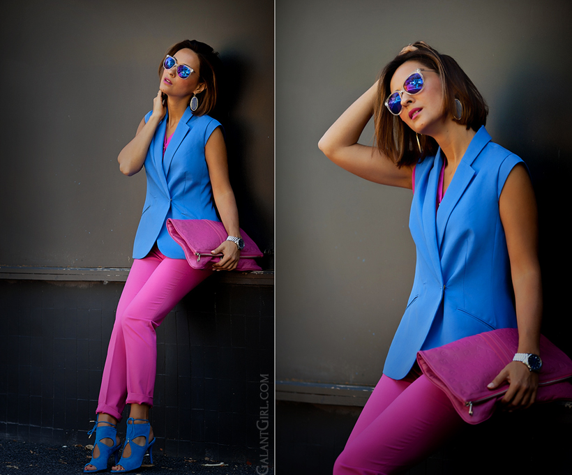 colorblock outfit by GalantGirl.com