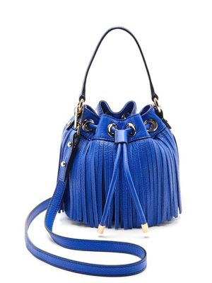 MILLY leather bucket bag 