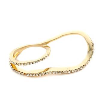 Jules Smith Swirly Pave Double Ring
