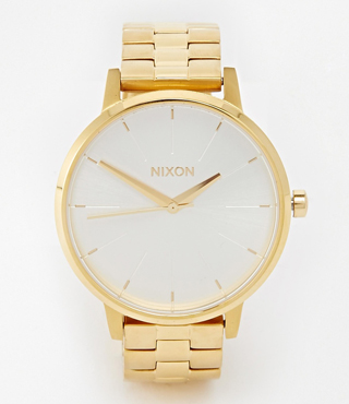 Nixon Kensington Gold Watch