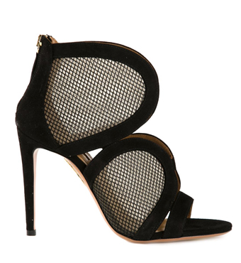 AQUAZZURA 'Memphis' mesh contrast sandals