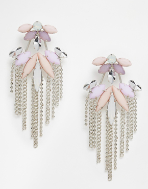 River Island Statement Chandelier Front and Back Earrings