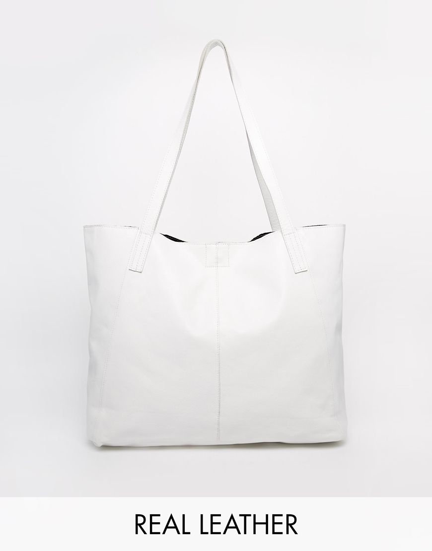 ASOS Leather Shopper Bag