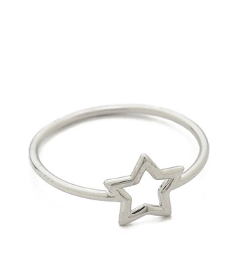 Aurelie Bidermann Silver Star Ring