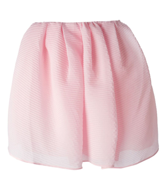 CARVEN pleated skirt