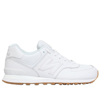 NEW BALANCE leather sneakers