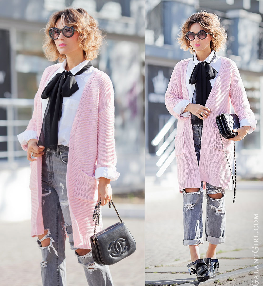 neck+bow+tie+outfit-with-vintage+chanel+bag