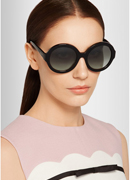 PRADA Round-frame sunglasses