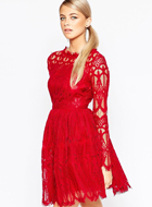 BOHOO Premium lace dress