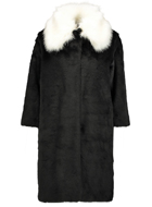 AINEA Two-tone faux fur coat