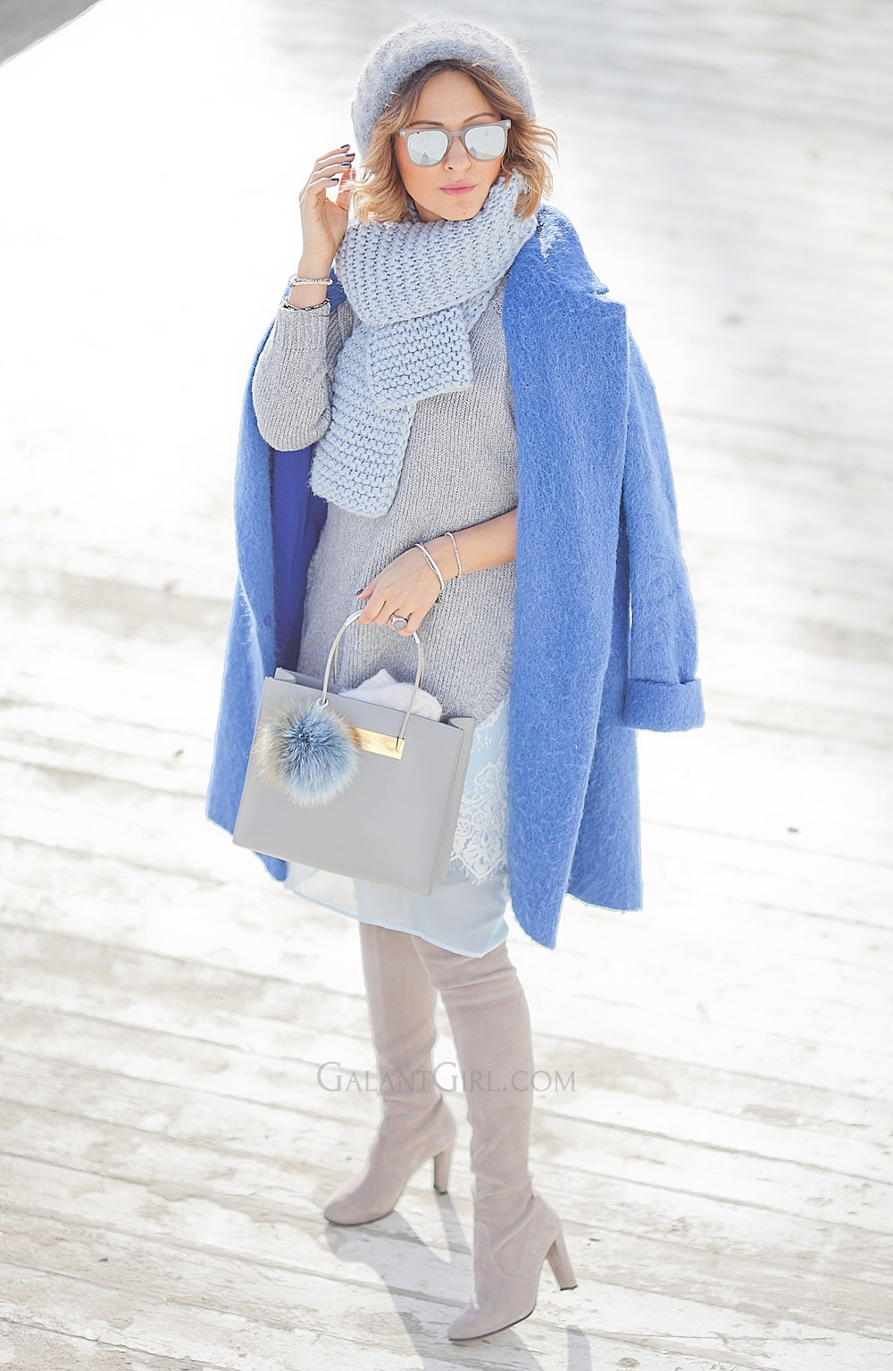 blue+coat+lady+like+outfit+for+winter