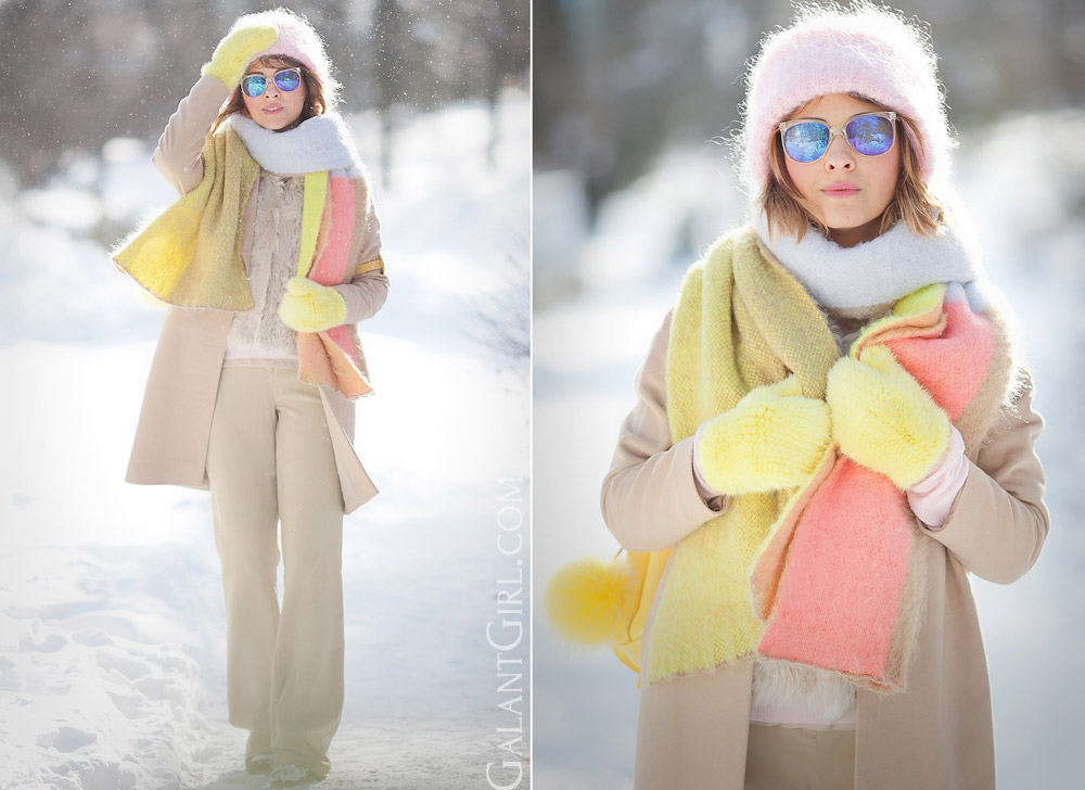 cold weather outfit winter look, winter pastels, cold days outfit, asos scarf, 