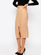 ASOS Linen Pencil Skirt
