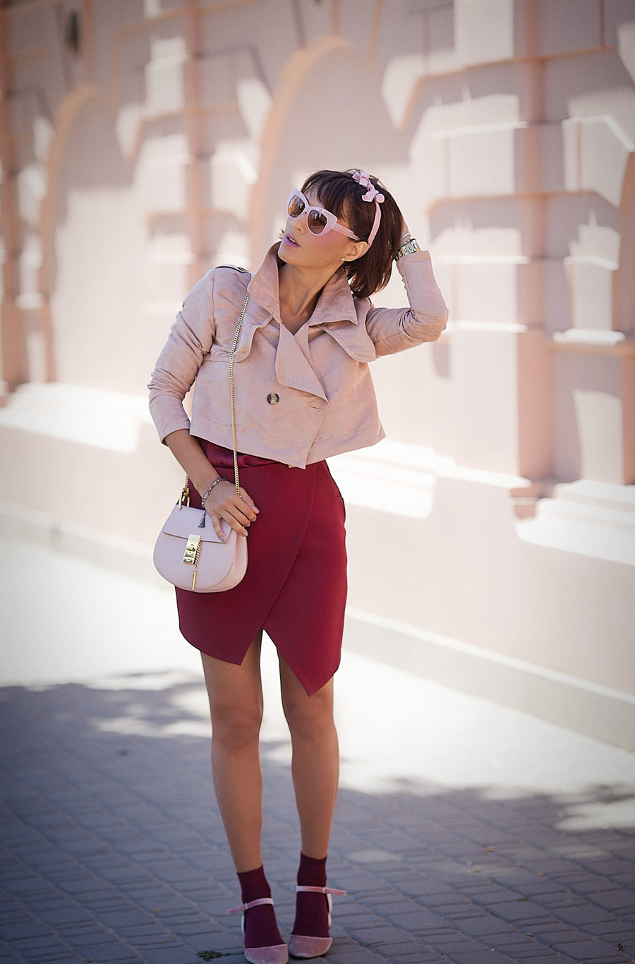 asos-marsala-mini-skirt_choies-cropped-trench_summer-outfit-ideas