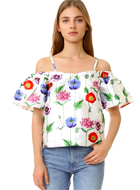 RE:NAMED Floral Top