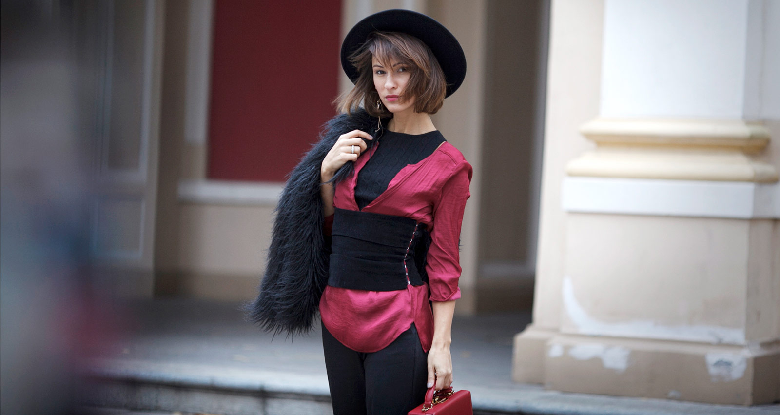 fashion trends - corset street style outfit