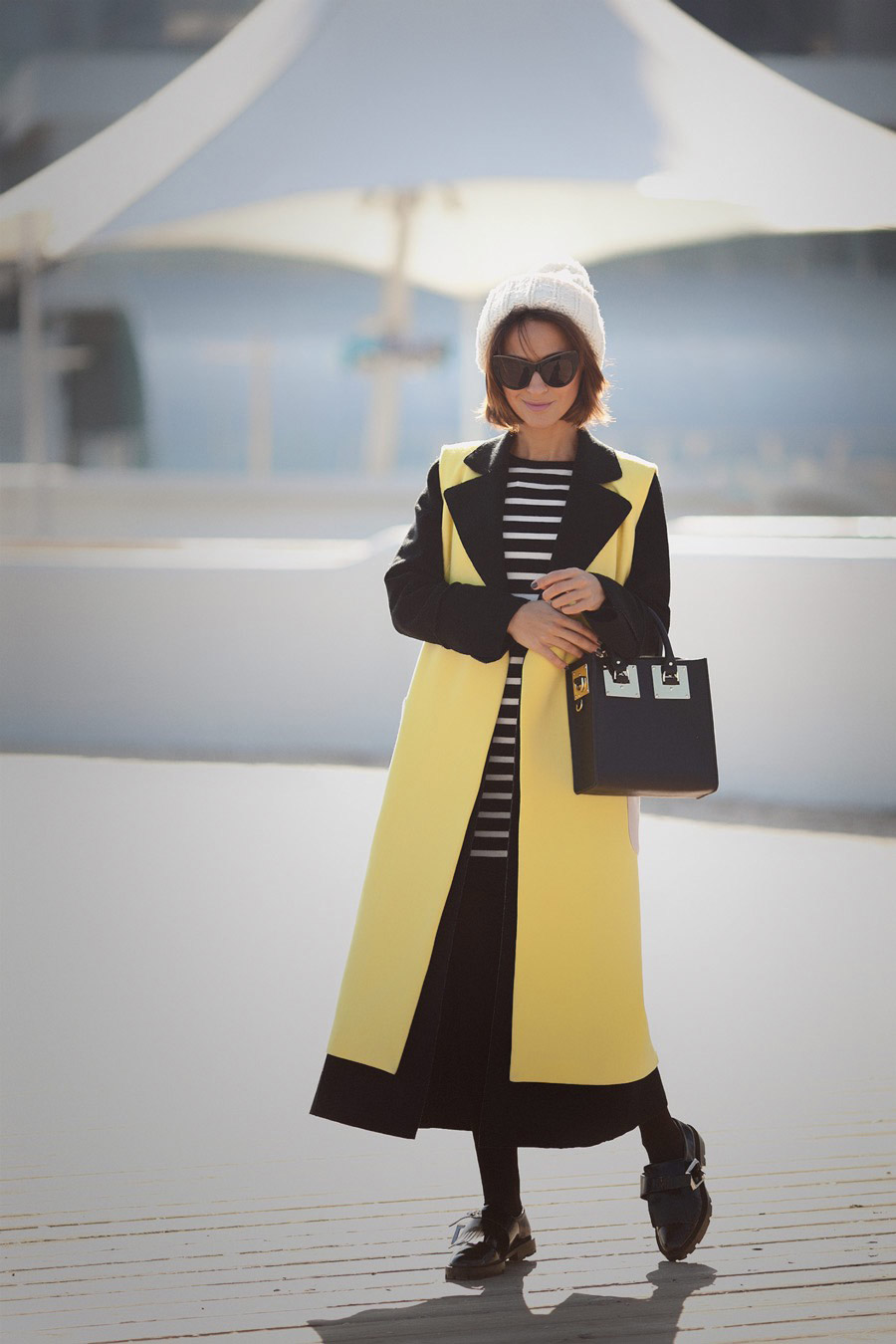 colorblock coat, fall outfits, autumn outfit ideas, sophie hulme bag,