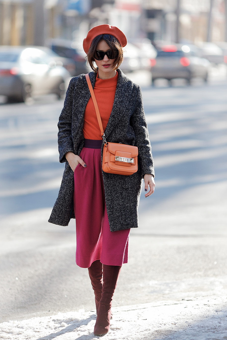 street style photo with culottes, culottes look, culottes outfits, how to wear culottes,