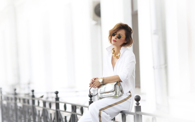 Total White Summer Outfit